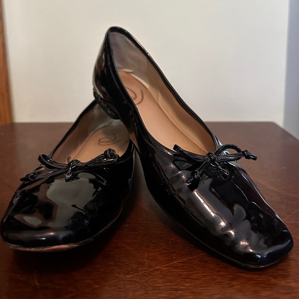 Sam Edelman Paten Leather Ballet Flats